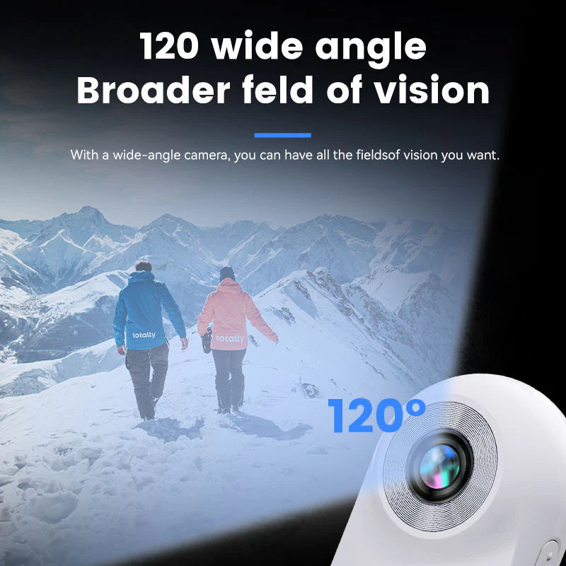 Mini-Motion View Portable Clip-On Camera – Compact DV Video Recorder