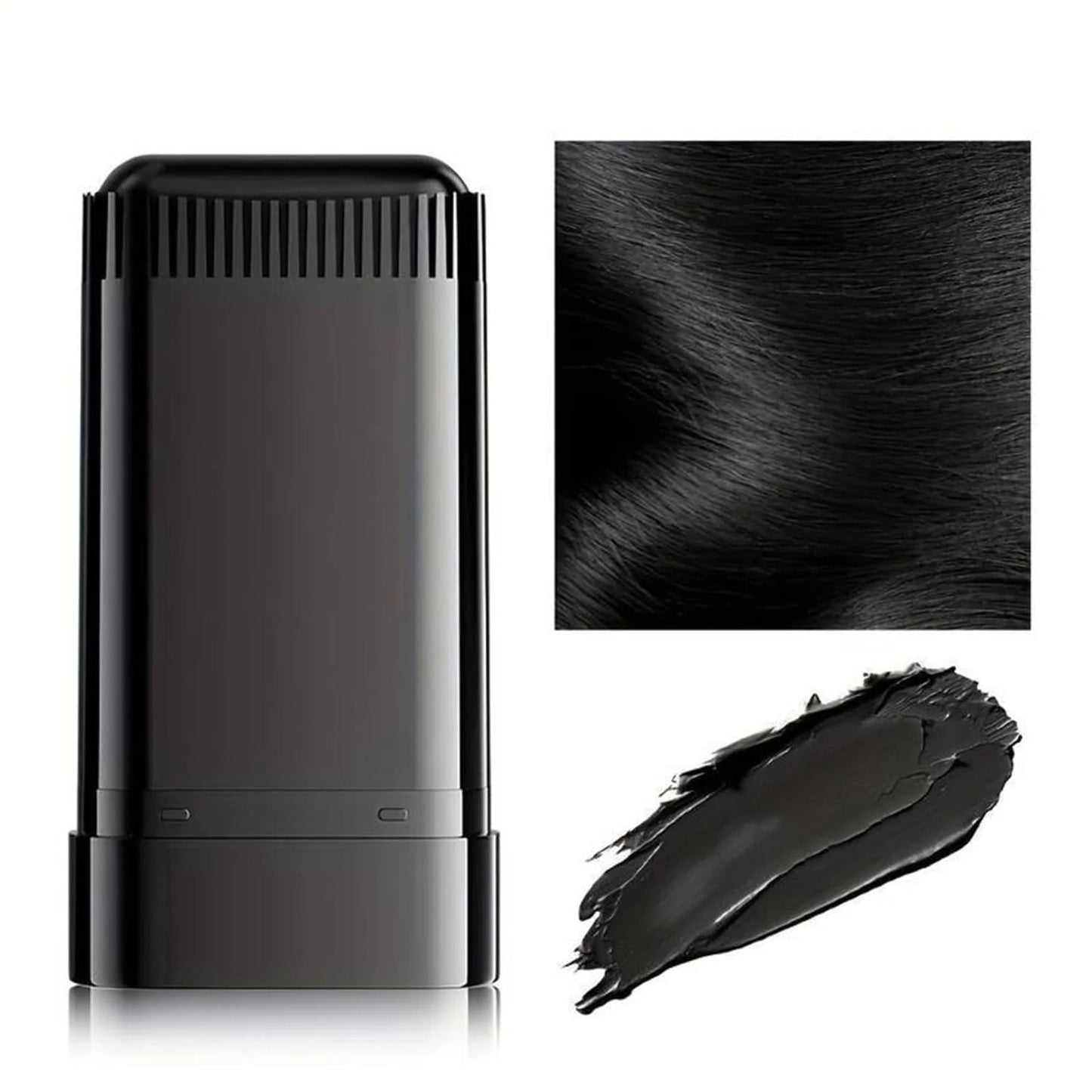 Black Hair Dye Stick for Instant Gray Coverage & Root Touch Up