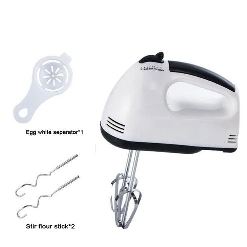7-Speed Electric Hand Mixer – Ergonomic Baking & Whisking Tool