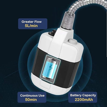 Portable Camping Shower, Electric Shower Pump, Accessories, Car Wash Shower, Pet Bath Shower, Always Reliables
