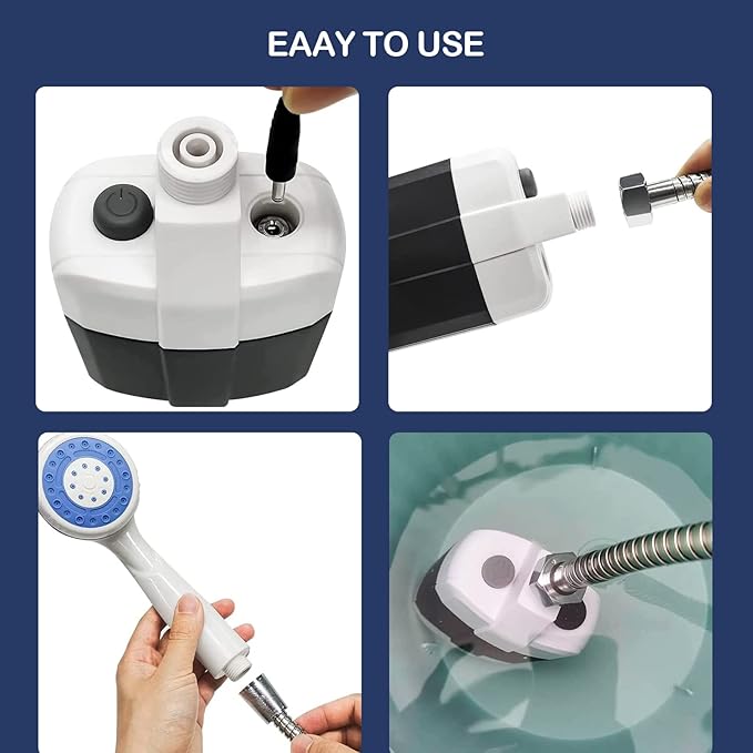  Rechargeable Shower UAE, Outdoor Travel Shower, Hiking Accessories, Car Wash Shower, Pet Bath Shower, Always Reliables