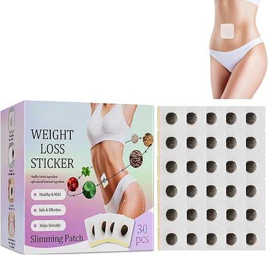 Herbal Slimming Detox Patches – Weight Loss & Body Contouring Navel Stickers (30 Pcs)