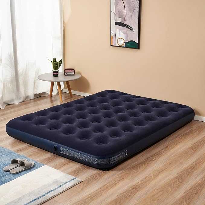 Air Mattress Inflatable Bed - Single (Velvet Flocking & Waterproof)