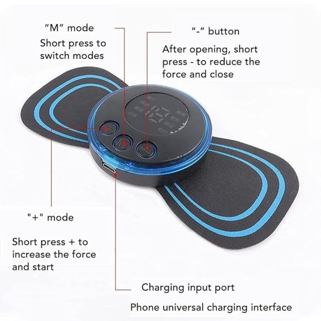 sale ems portable massager, back and leg relief device, wireless massager uae