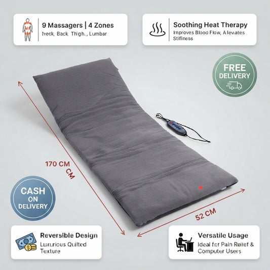 Full Body Massage Mat, Massage Mat, Massage Mat with Heat, Full Body Massage 
