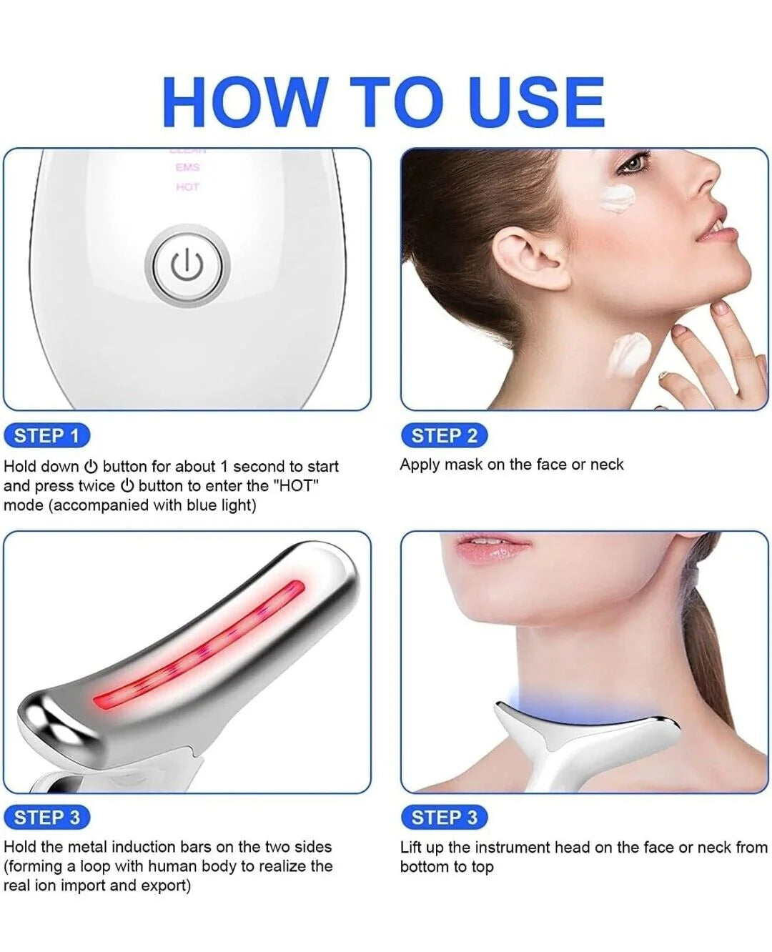 Anti Wrinkle Beauty Apparatus
Anti Aging Facial Tool
Home Spa Beauty Device