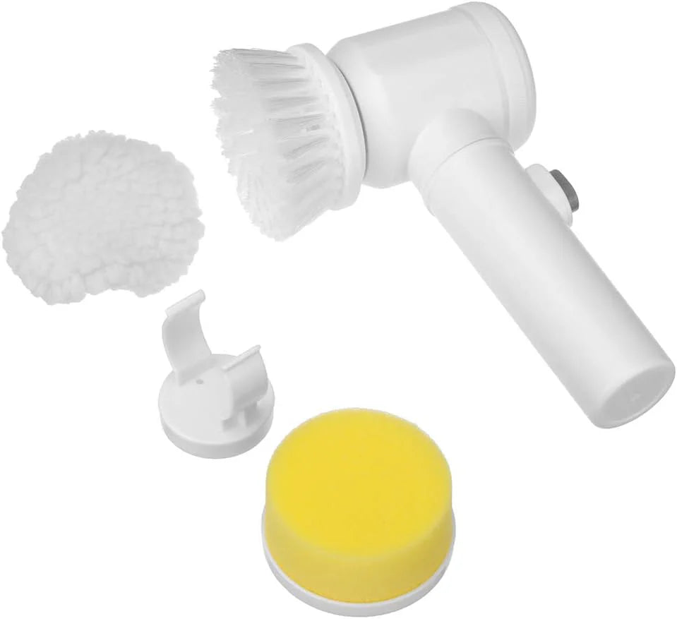 5-in-1 Ultimate Electric Cleaning Brush – Multifunctional Power Scrubber for Kitchen & Home