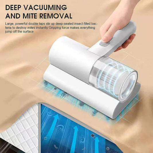Cordless Anti-Dust and Mite Vacuum Cleaner for Deep Cleaning