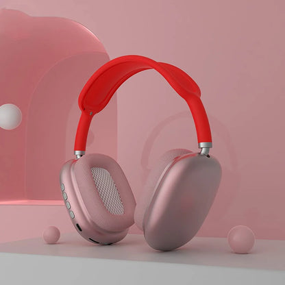 EchoWave P9 Wireless Bluetooth Headphones - Hi-Fi Stereo Sound & Over-Ear Comfort