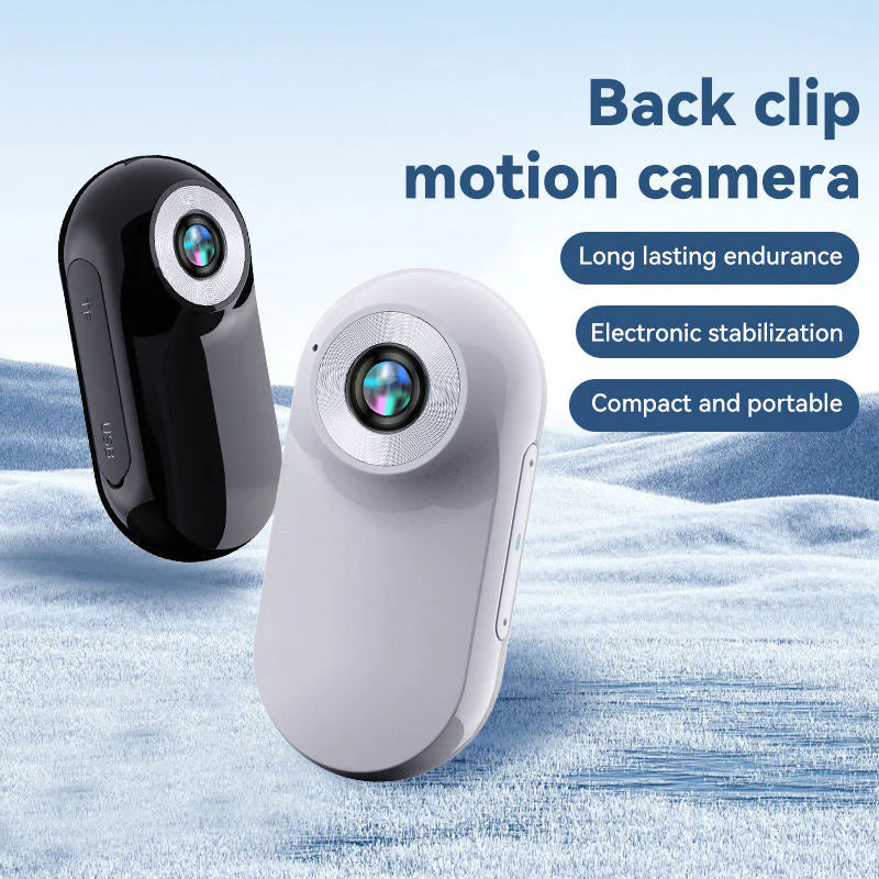 Mini-Motion View Portable Clip-On Camera – Compact DV Video Recorder