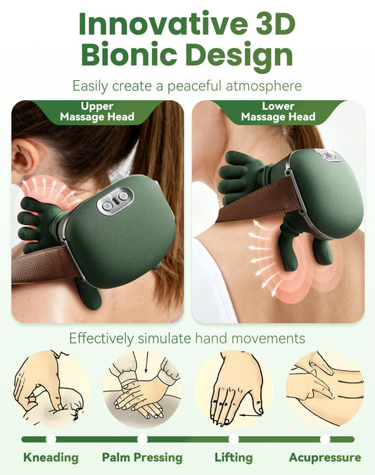 Portable Shoulder & Neck Massager – Deep Tissue Relief Device