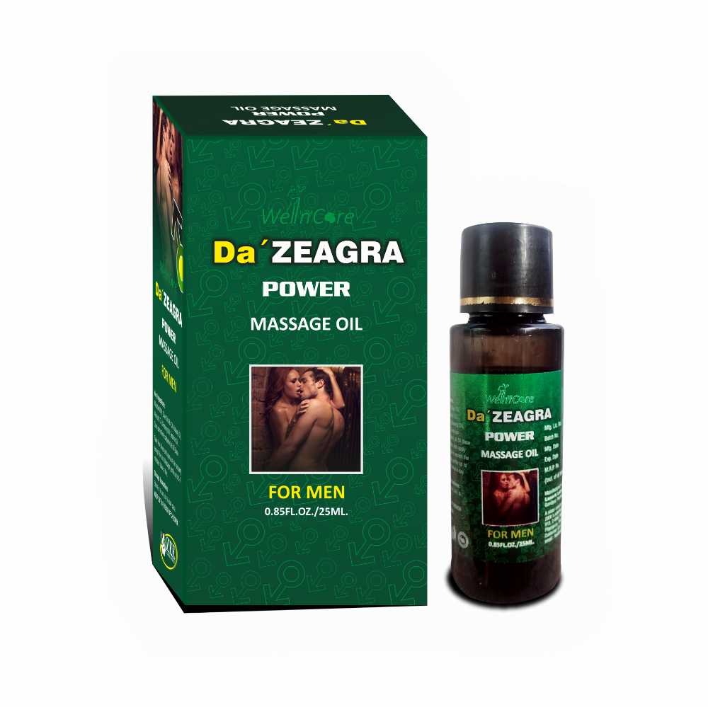 Da' Zeagra Power Men's Massage & Body Care Oil (25ml)