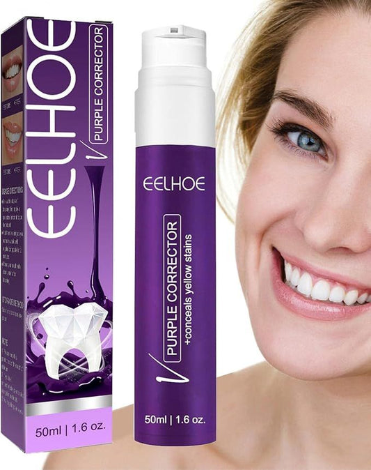 urple Whitening Toothpaste

Teeth Colour Corrector Serum

Purple Toothpaste for Teeth Whitening