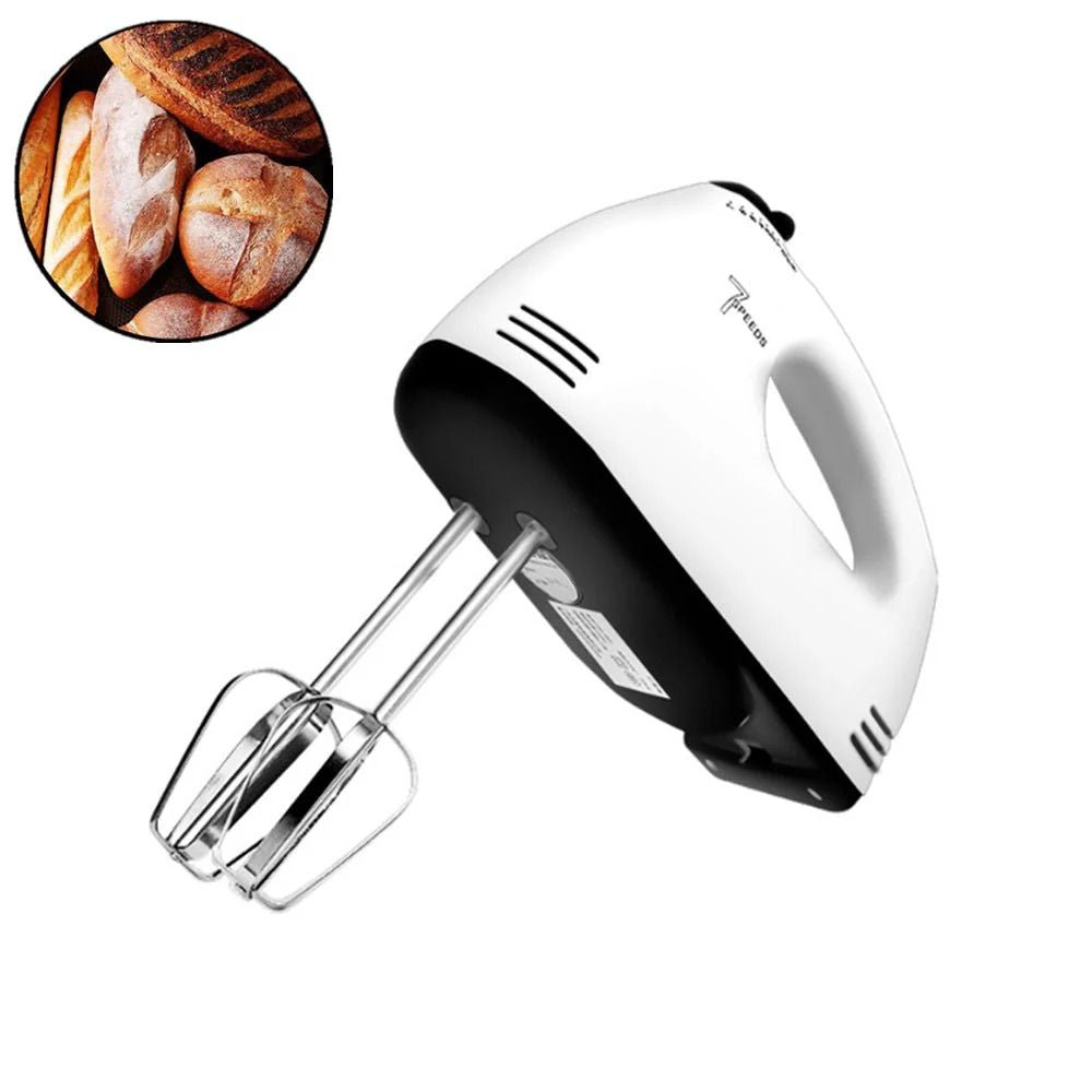 7-Speed Electric Hand Mixer – Ergonomic Baking & Whisking Tool