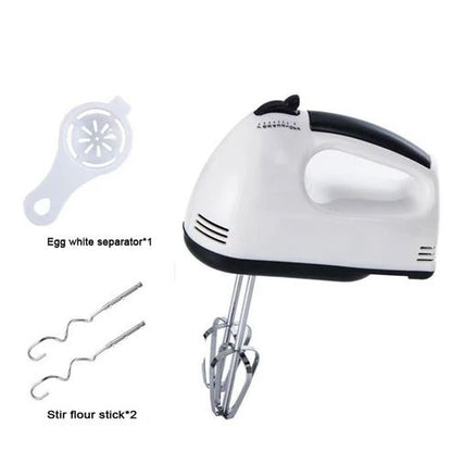 7-Speed Electric Hand Mixer – Ergonomic Baking & Whisking Tool