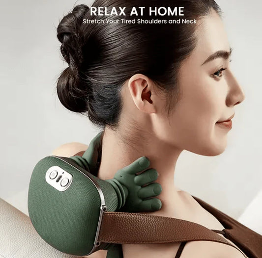 Portable shoulder and neck massager

Deep tissue neck massager