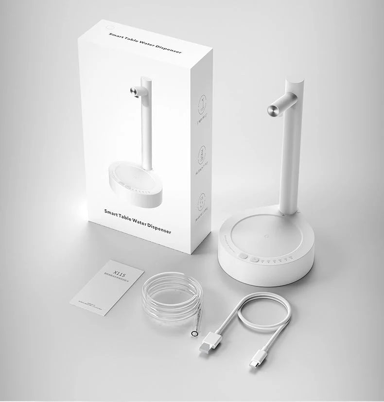 Original Smart Desktop Electric Pumping Water Device Box Packaging