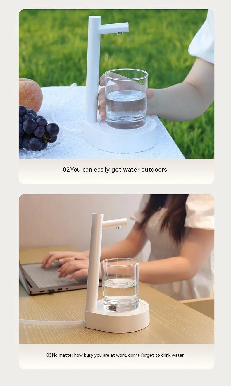 Rechargeable 1800mAh Battery USB Type-C Charging Water Pump