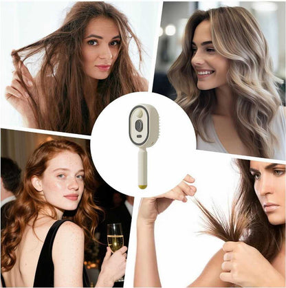  hair oil infuser, anti frizz hair comb, scalp massage brush