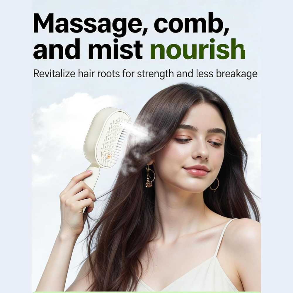 rechargeable hair straightener, detangling tool with oil,